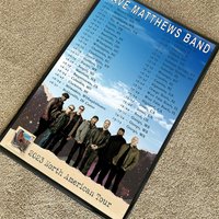 Dave Matthews Band 2023 North American Tour Dates Poster — Posters & Prints