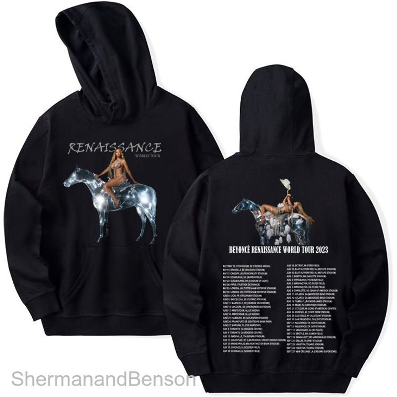 Beyoncé Renaissance World Tour 2023 Hoodie — Sweats à capuche pour hommes
