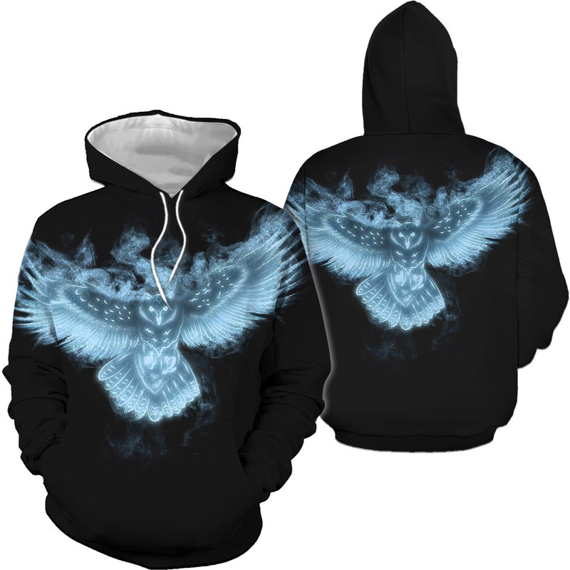 3d Autumn Winter Animal Theme Hoodie