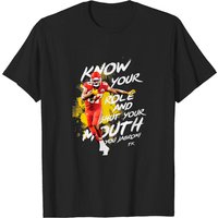 Know Your Role And Shut Your Mouth You Jabroni Shirt — T-shirts pour hommes