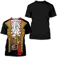 Pirate Costume Men 3d Shirt — T-shirts pour hommes