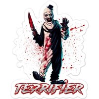 The Terrifier Stickers - Art The Clown — Stickers & Decals