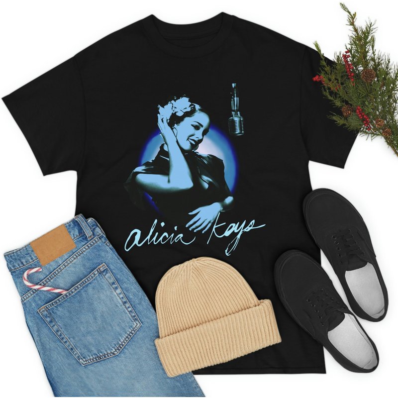 Alicia Keys Shirt, Alicia Keys Vintage T-shirt — T-shirts pour hommes