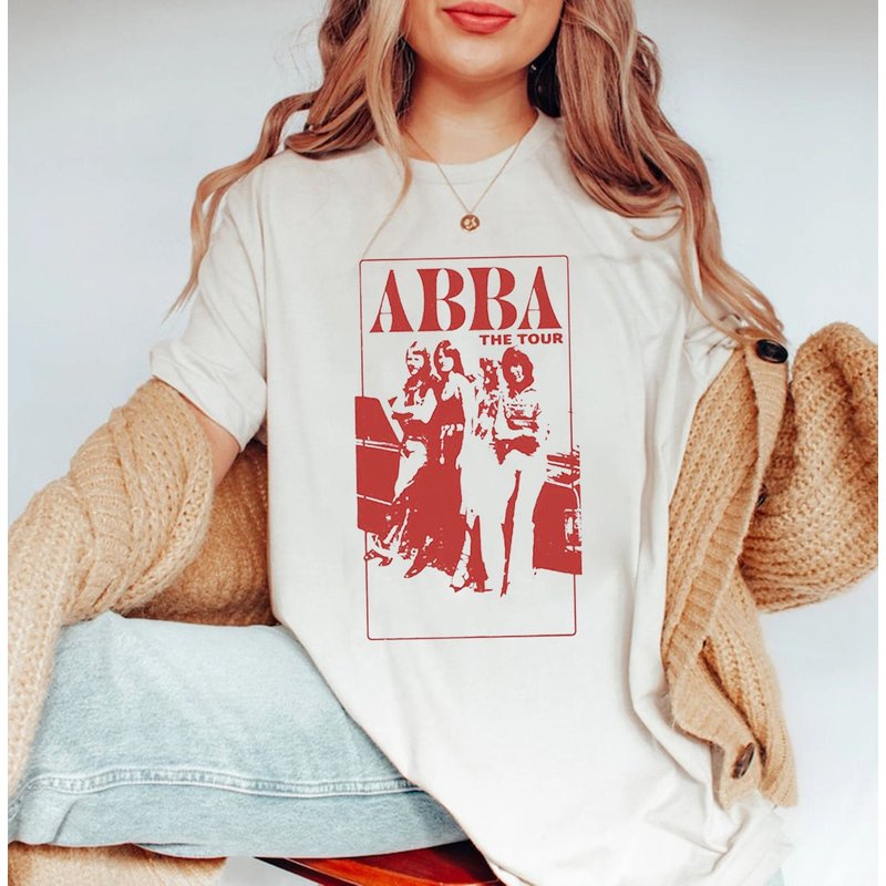 Ab 1979 Tour Shirt, Ab Band 70s Music Tour Shirt — T-shirts pour hommes