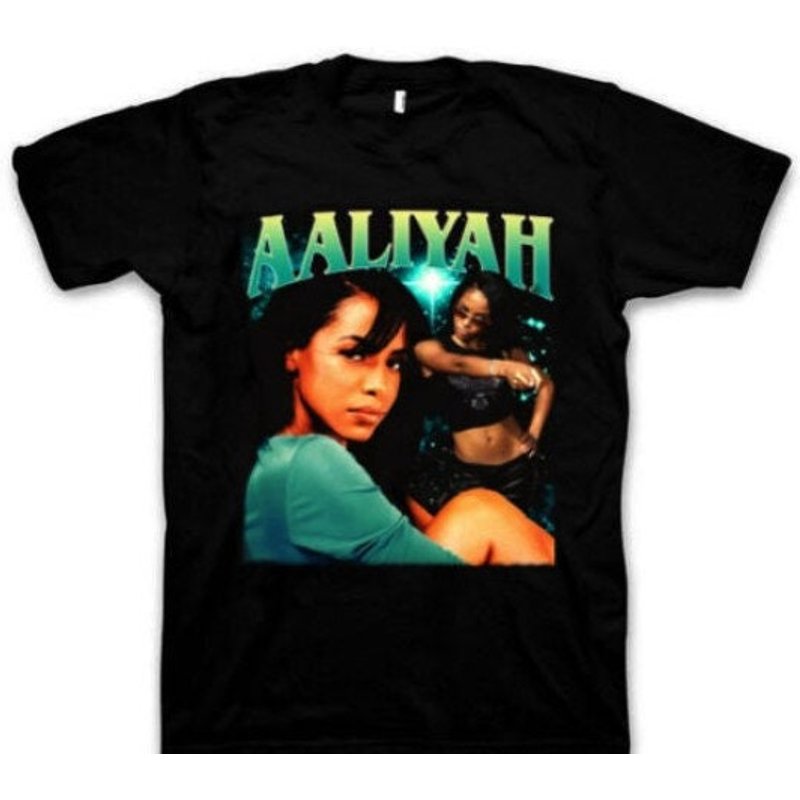 Aaliyah Vintage T-shirt, Aaliyah T-shirt — T-shirts pour hommes