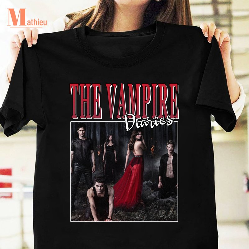 The Vampire Diaries Tv Series T-shirt — T-shirts pour hommes