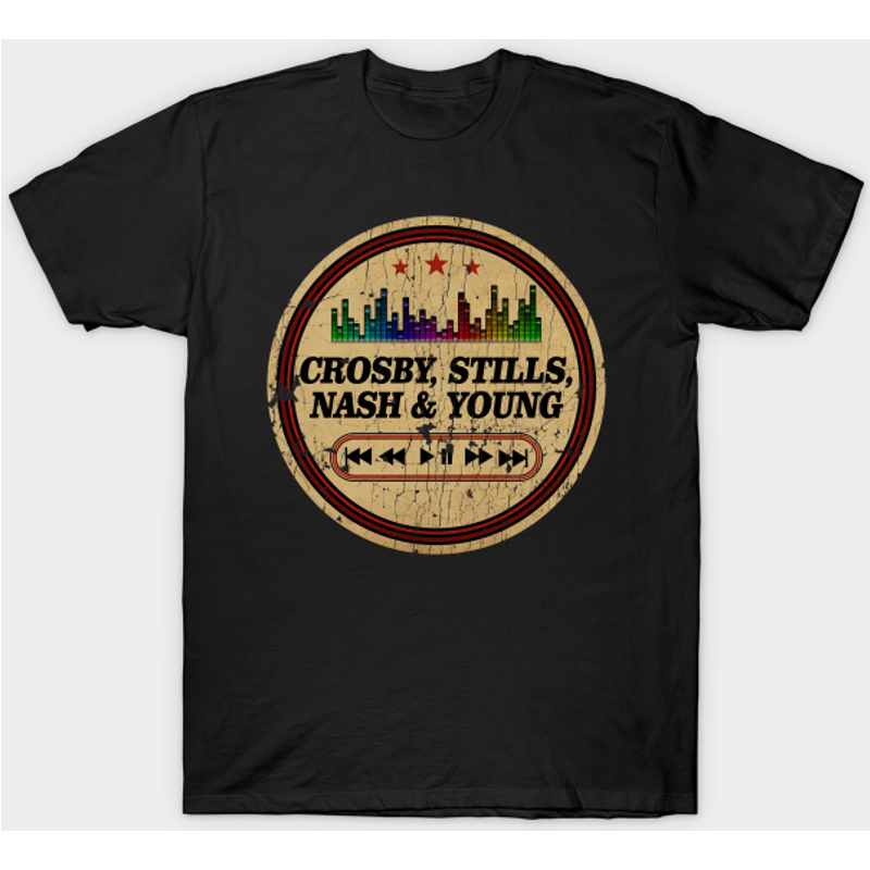 Graphic Crosby, Stills, Nash & Young Crosby Stills Nash - T-shirt — Mens T Shirts