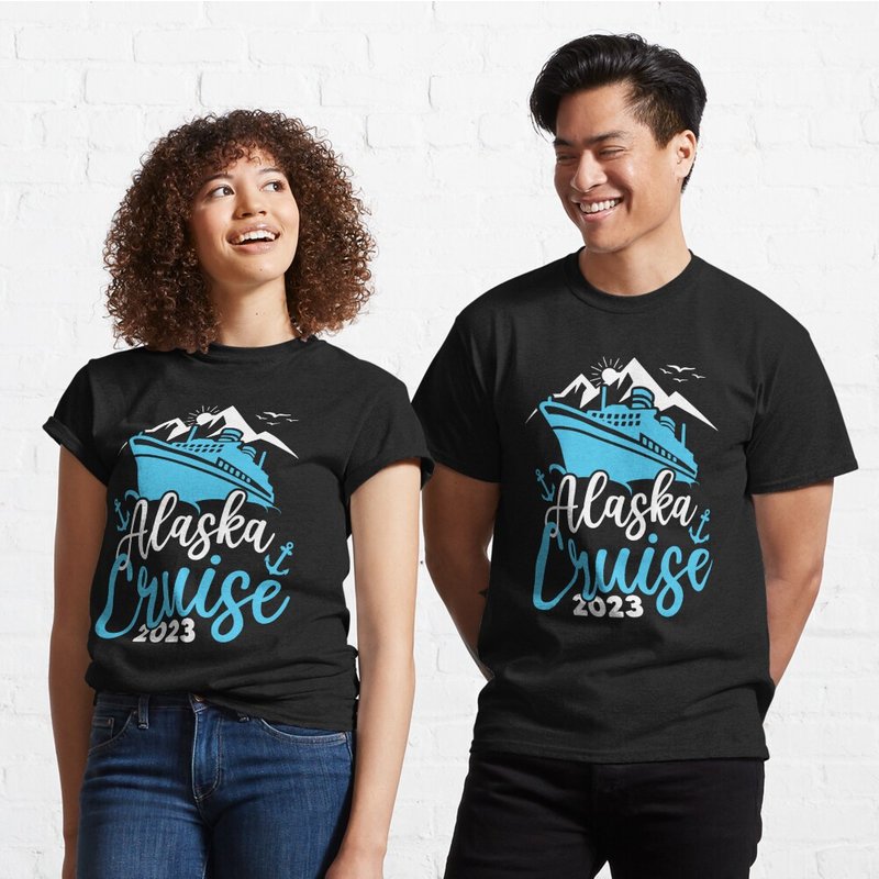 Alaska Cruise 2023 Family Vacation Group Matching Sea Trip Classic T-shirt
