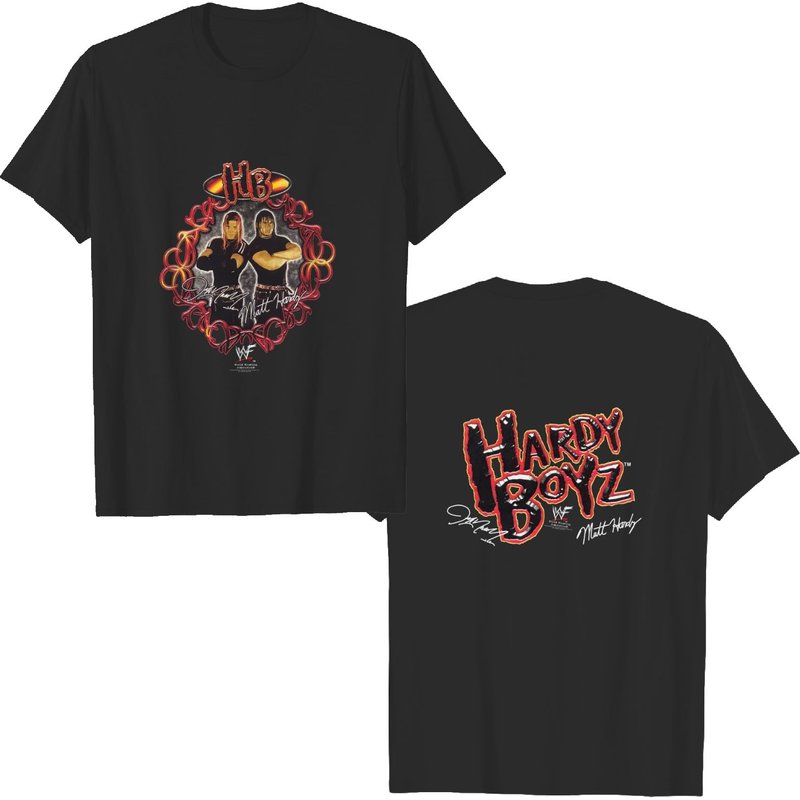 Hardyy Boyz 1999 Tour Concert T-shirt — T-shirts pour hommes