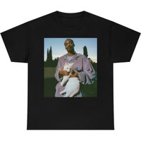 Snoop Dogg With Cat T-shirt, Snoop Dogg T-shirt — Mens T Shirts