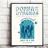 Donna And The Dynamos Poster — Affiches et impressions