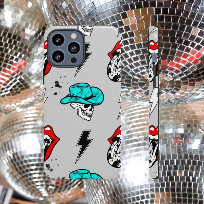 Skull Phone Cases, Skull Cowboy Iphone Case — Coque de téléphone