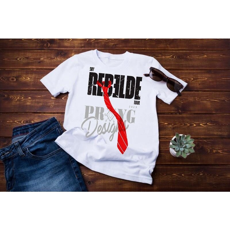 Soy Rebelde 2023 Tour T-shirt — T-shirts pour hommes