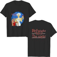 1988 Little Feat Roll Right Thru The Night T-shirt, Vtg 80s Little Feat