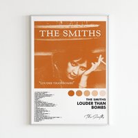 The Smiths "louder Than Bombs" Album Poster