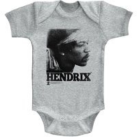 Jimi Hendrix Baby Newborn Onesie Thoughtful Bandana Art Print — Bodys bébé