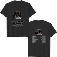 Tobymac Shirt Hits Deep Tour 2023 Shirt, Tobymac Tour 2023 T-shirt — T-shirts pour hommes