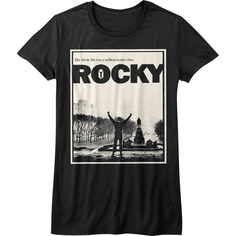 Rocky Balboa Women's T Shirt | Life Was A Million To One — T-shirts pour hommes
