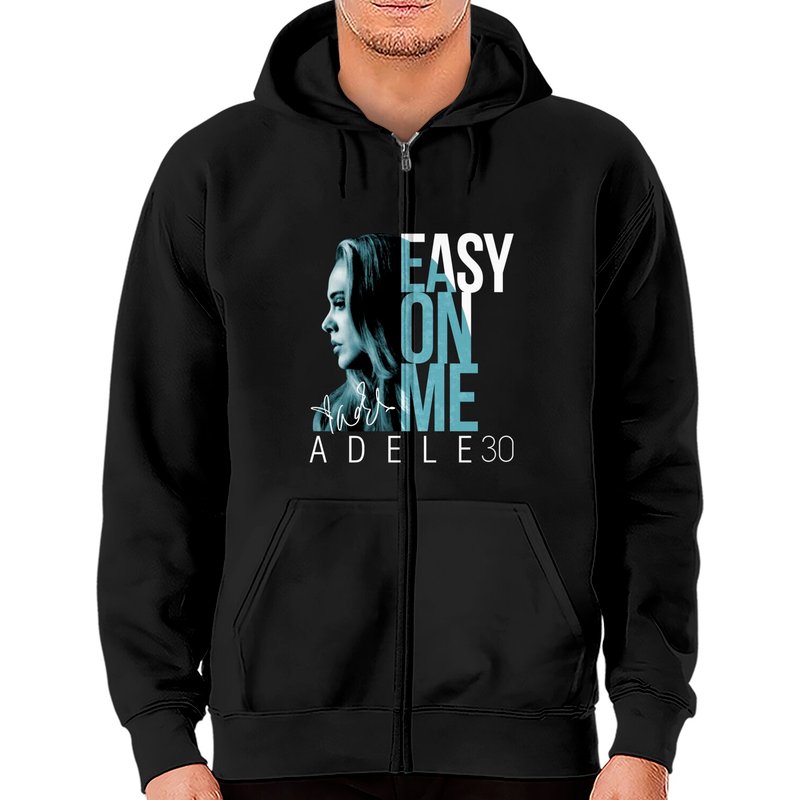 Adele 30 Tour Zip Hoodies, Adele 2023 Merch, Easy On Me, 2023 Music Tour Zip Hoodies — Sweats à capuche pour hommes