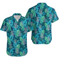 Disc Golf Golfer Hawaiian Shirt — Chemises décontractées pour hommes