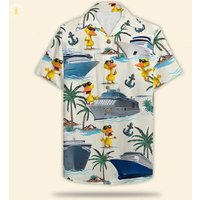 3d Cruising Ducks Hawaiian Shirt