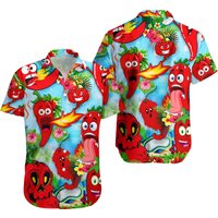 Funny Chili Peppers Edition Hawaiian Shirt