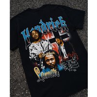 Kendrick Lamar Vintage Shirt | Kendrick Lamar Printed Graphic Tee — Mens T Shirts