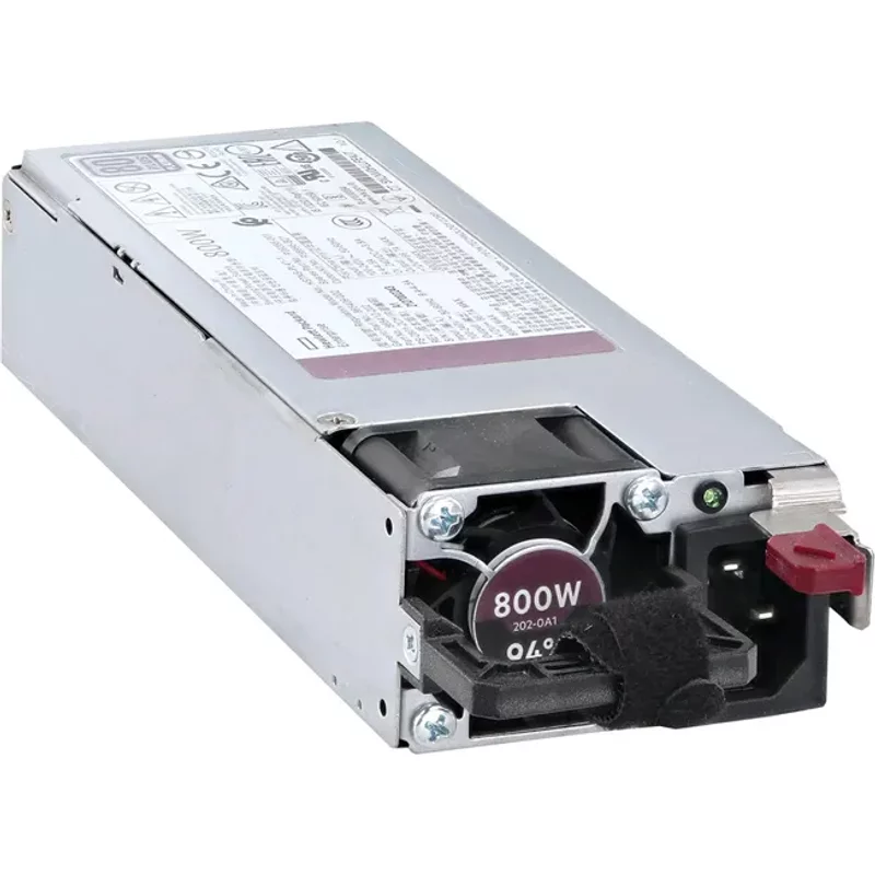 HP HSTNS-PC41-1 | 800-Watts Flex Slot Platinum Hot-Pluggable Low Halogen Power Supply for ProLiant DL360 Gen10 — Power Supplies