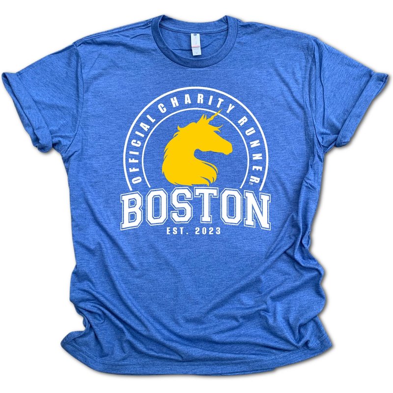 Boston Run Shirt, 2023 Charity Runner Boston — T-shirts pour hommes