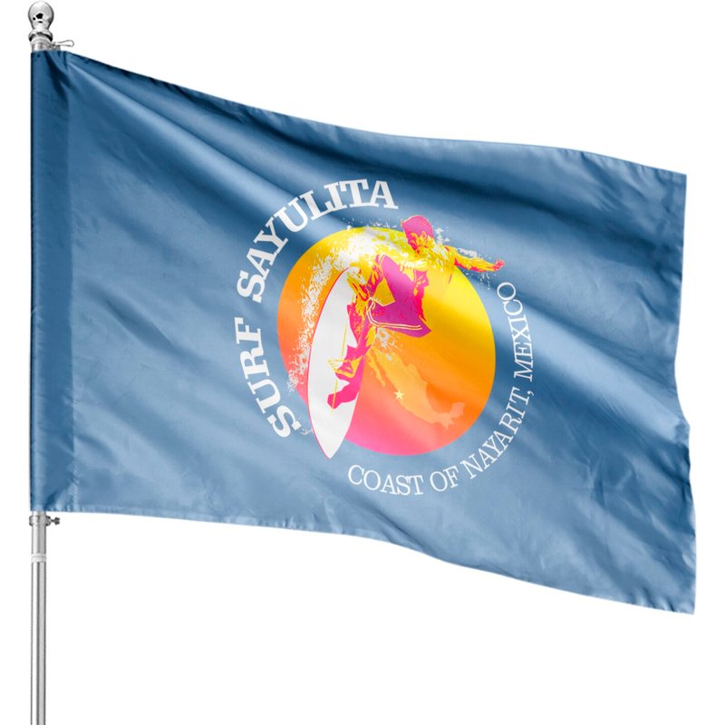 Surf Sayulita House Flags