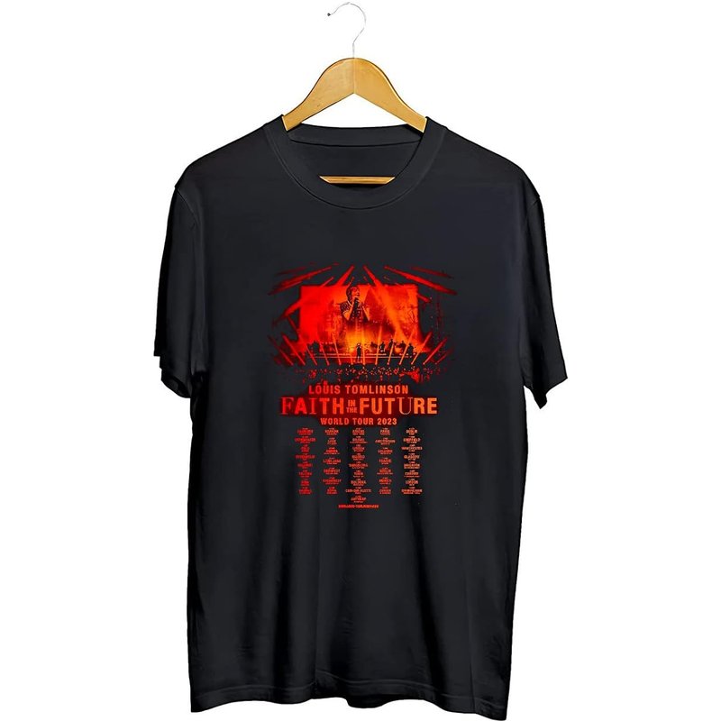 Faith In The Future Louis Tour 2023 T-shirt, Louis Tomlinson World Tour 2023 Shirt — Mens T Shirts