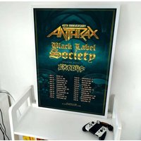 Anthrax And Black Label Society's 2023 Poster