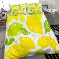 Summer Fresh Lemon Bedding Set — Housses de couette