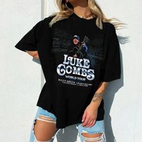 Luke Combs World Tour 2023 Shirt, Country Music Luke Combs T-shirt — T-shirts pour hommes