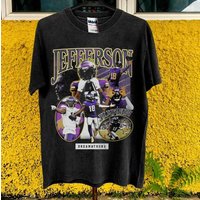Vintage Justin Jefferson Dreams Shirt — T-shirts pour hommes