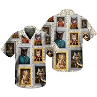 Noble Aristocrat Cat Collection — Chemises décontractées pour hommes