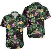 Cat Powered By Cat Hawaii Hawaiian Shirt