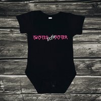 Twisted Little Sister Bodysuit, Twisted Sister, Rock 'n Roll Baby — Bodys bébé