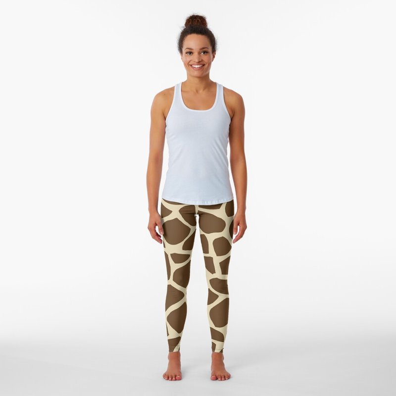 Giraffe Pattern Leggings