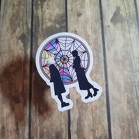 Wednesday Addams Sticker, Nevermore Academy, The Addams Family — Autocollants et stickers