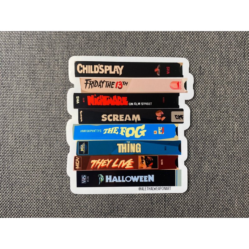 Horror Sticker | Horror Movie Stickers — Autocollants et stickers