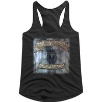 Bon Jovi Women's Tank Top | New Jersey Charcoal Graphic Tee | Glam Metal Band