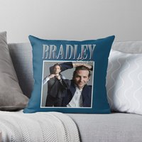 Bradley Cooper Throw Pillow — Decorative Cushions