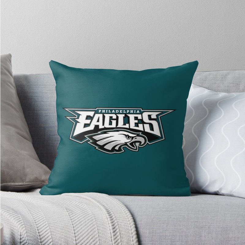 Eagles-city Throw Pillow