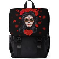 Unisex Casual Shoulder Dia De Los Muertos Backpack — Sacs à dos décontractés