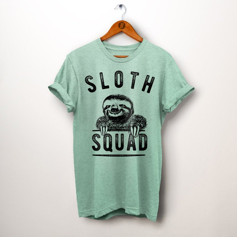 Sloth Squad Birthday Shirt