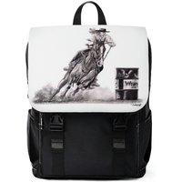 Unisex Casual Shoulder Backpack - Rodeo Cowgirl Horse Barrel Racing — Sacs à dos décontractés