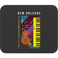 Jazz Music New Orleans Music Festival Musical Souvenir Mouse Pads