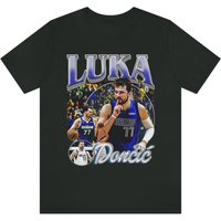 Luka Doncic Vintage Style 90s / Dallas Texas Basketball / Unisex T-shirt
