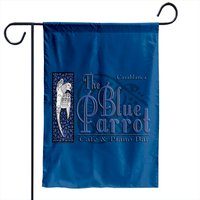 The Blue Parrot Cafe - Casablanca - Casablanca - Garden Flags — Drapeaux décoratifs